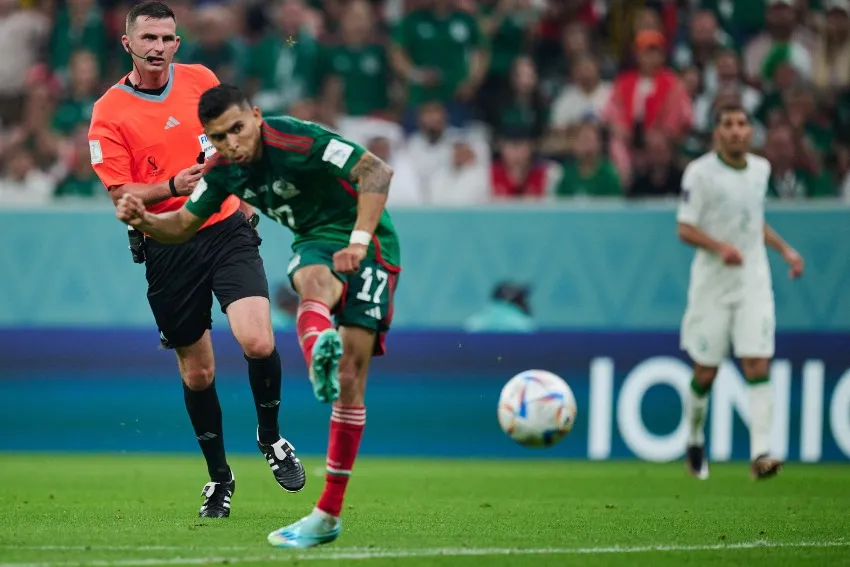 Orbelín en la eliminación de México en Qatar 2022