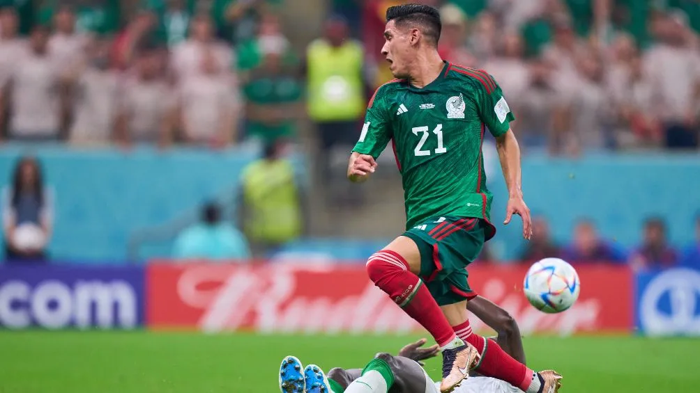 Antuna no pudo conseguir el gol del pase