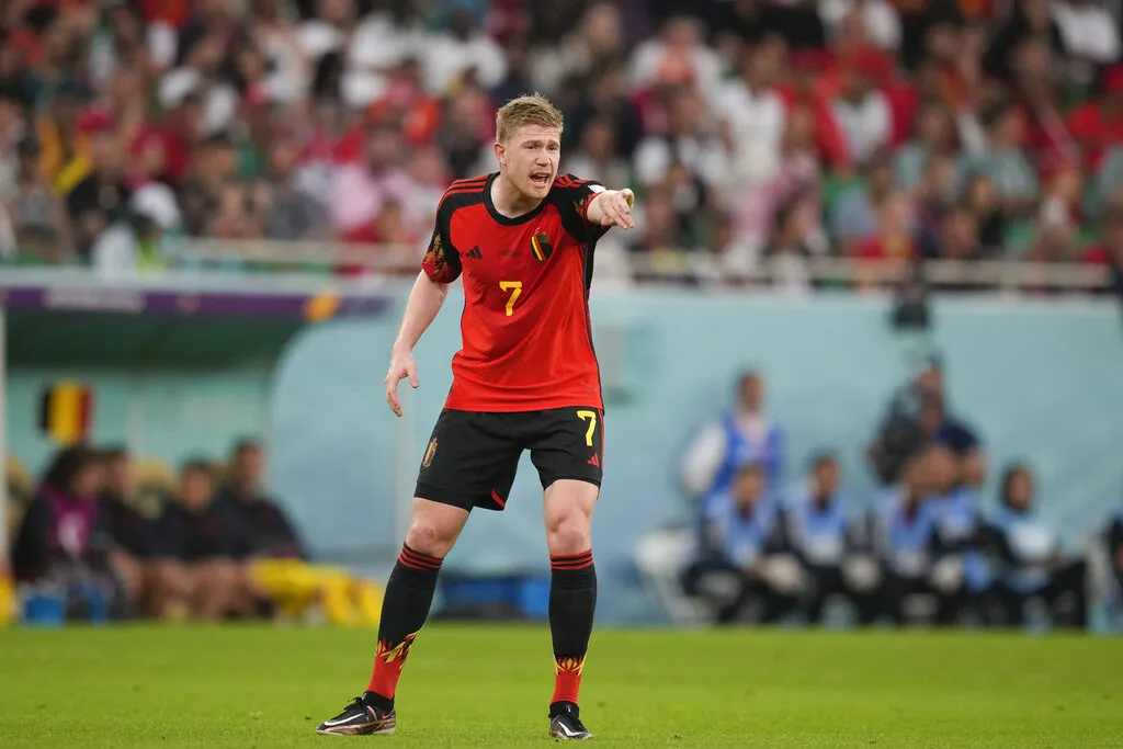 Kevin de Bruyne no pudo hacer nada ante Croacia