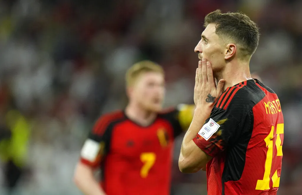 Bélgica esta fuera del Mundial