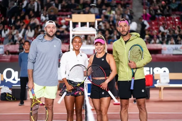 Leylah Fernández, Jack Sock, Renata Zarazúa y Santiago González