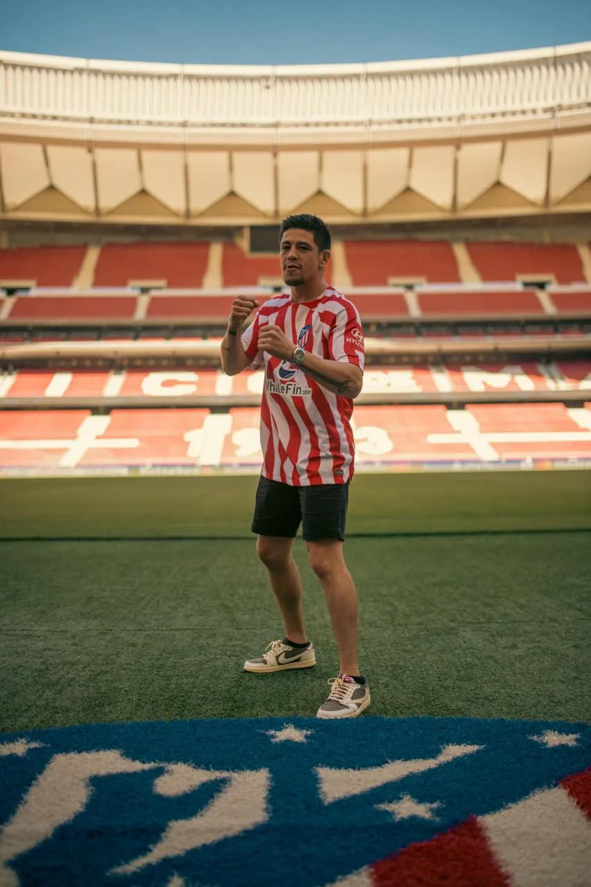UFC Brandon Moreno con el Atleti