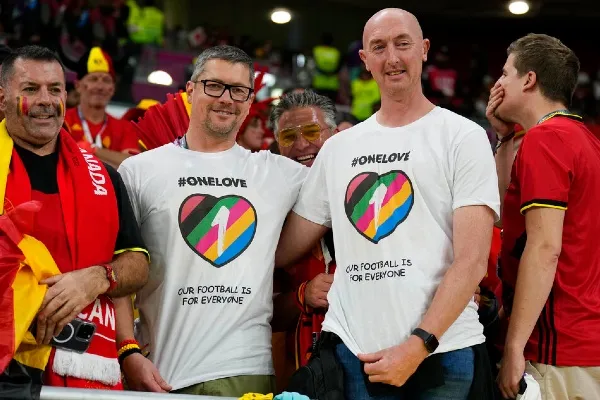 El arcoíris fue visto en varios partidos