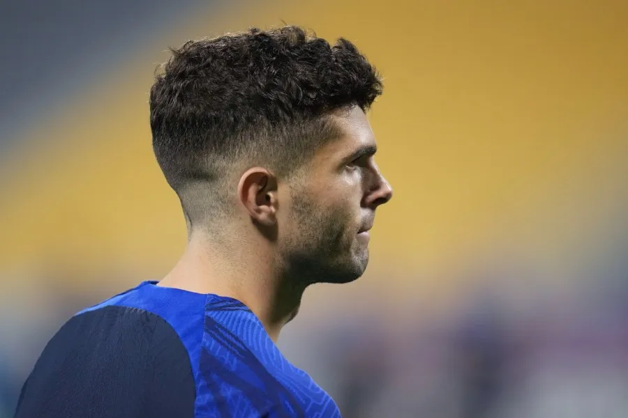 AP Pulisic en partido ante Irán