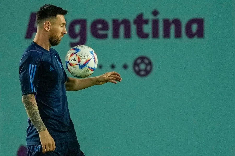 Messi con la albiceleste