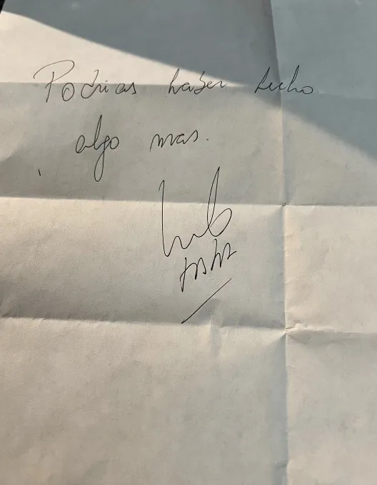 La reflexión escrita y firmada por Gerardo Martino