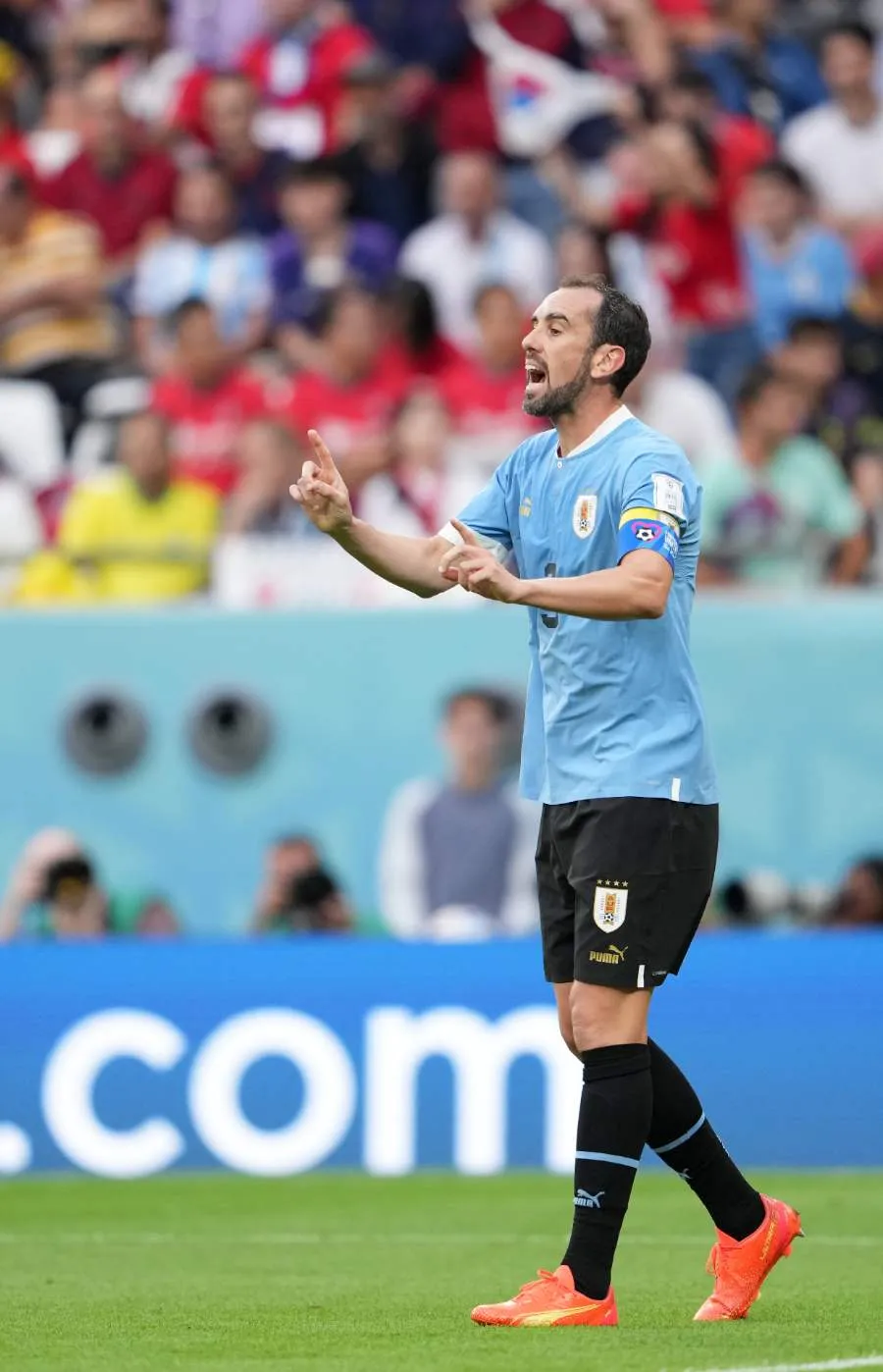 XINHUA Godín en el partido ante Ghana