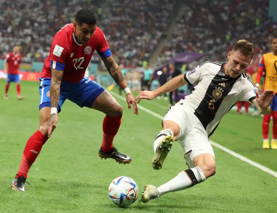 Joshua Kimmich ​en el partido contra Costa Rica