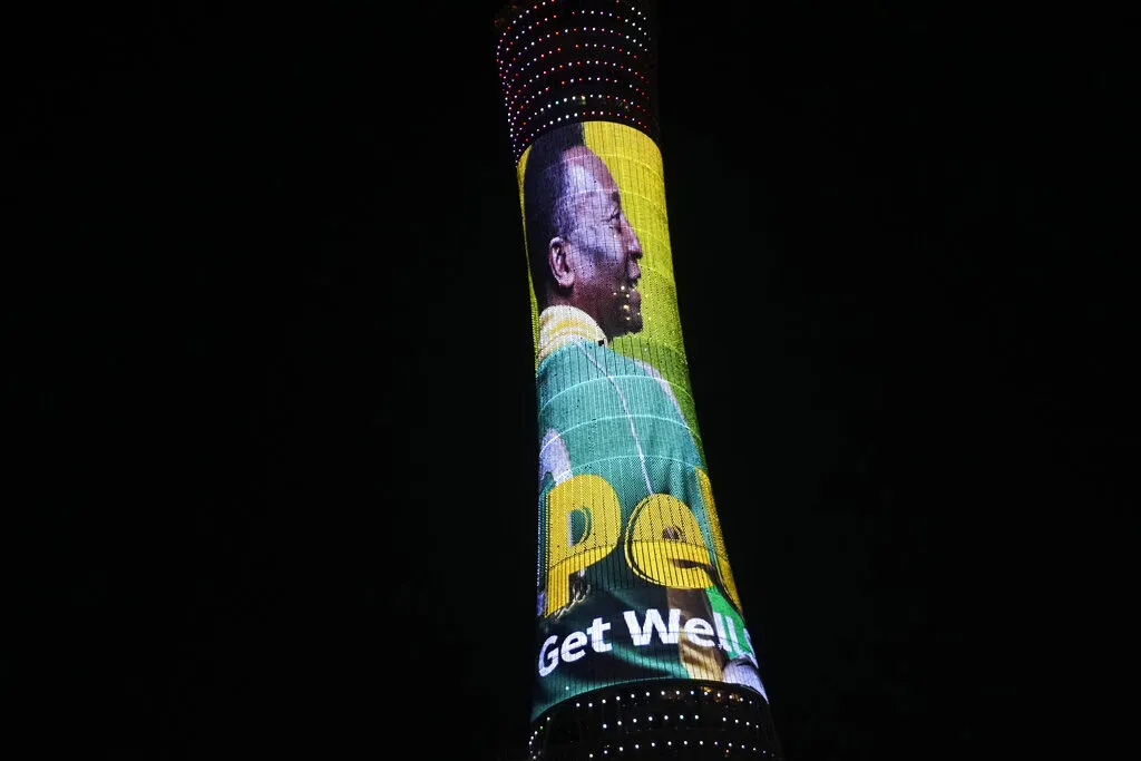 Imágenes de Pelé invaden Qatar