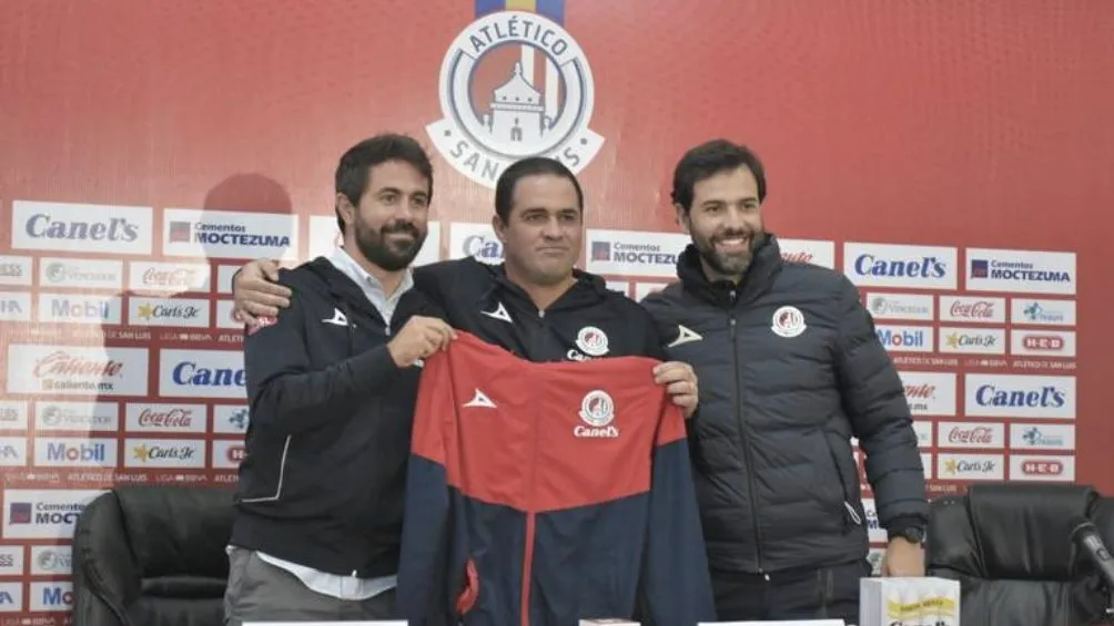 Jardine al ser presentado con el San Luis