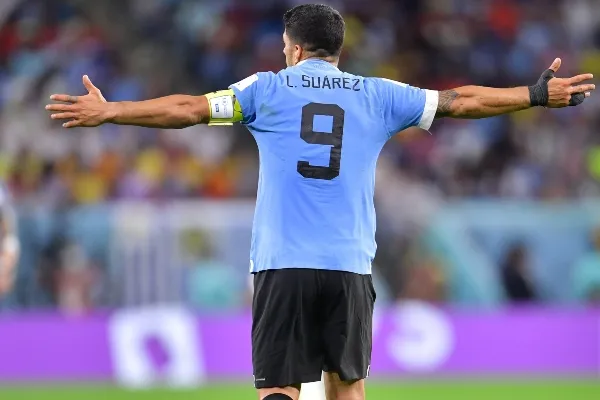 Luis Suárez, delantero charrúa