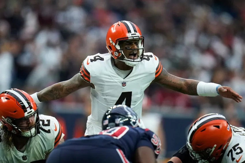 Deshaun Watson regresó con los Browns