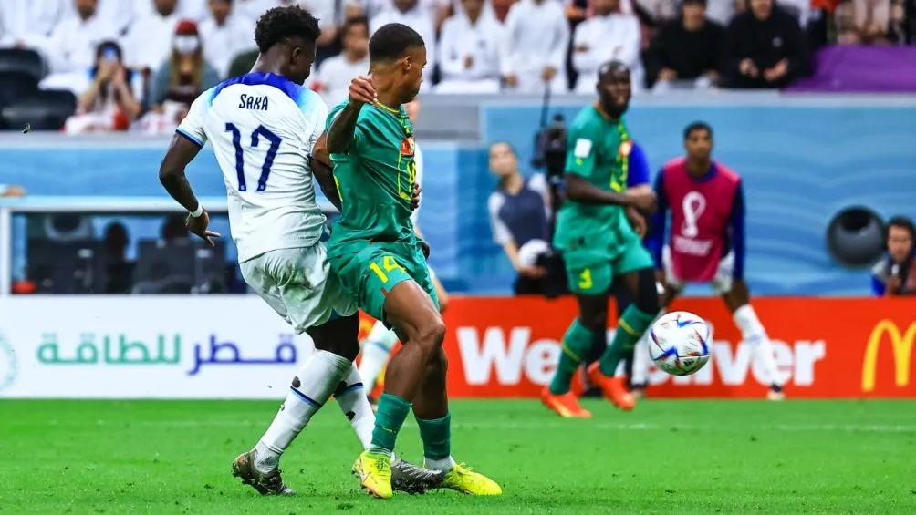 Bukayo Saka sentenció el triunfo de los ingleses