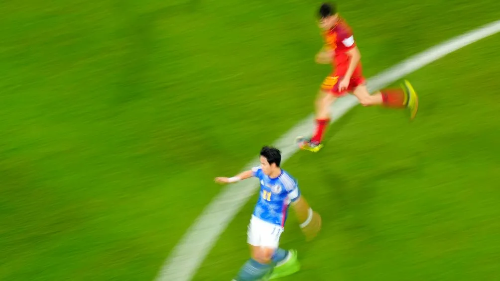 Kubo sólo jugó la primera parte contra España