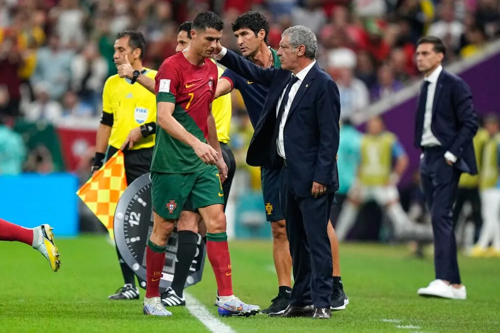 Fernando Santos ha mandado constantemente a Cristiano Ronaldo