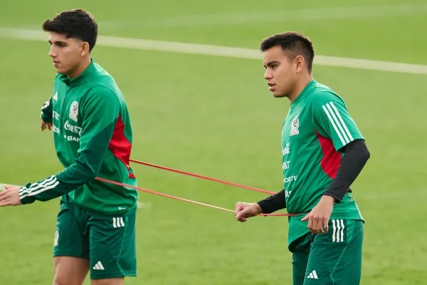 Kevin y Carlos, dos de los más jóvenes del Tri