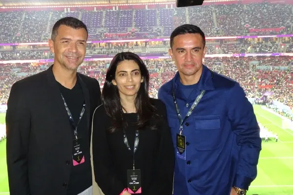 Fue invitado a Doha para ver el Mundial