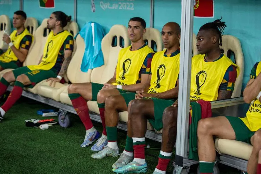 Cristiano Ronaldo en la bacante Suiza