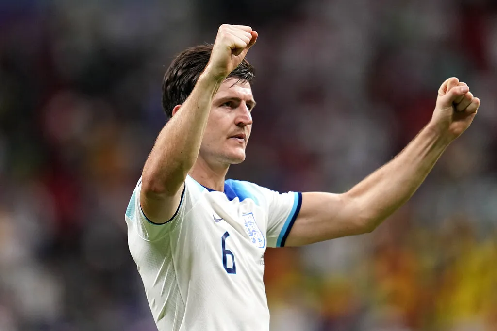 Harry Maguire es titular con Inglaterra en Qatar 2022
