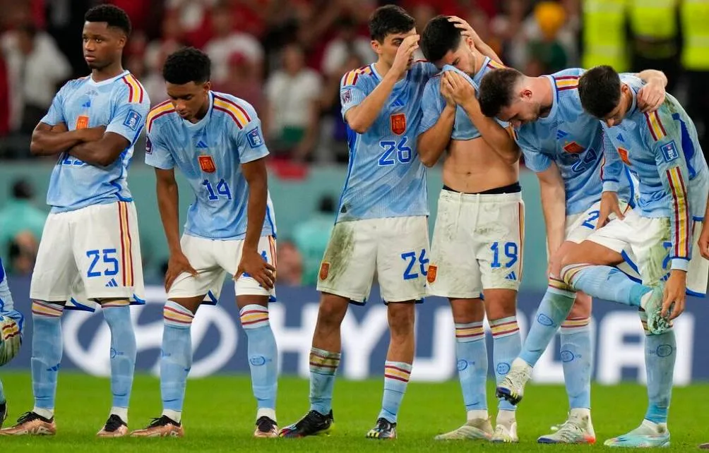 España fracasó en la Copa del Mundo Qatar 2022