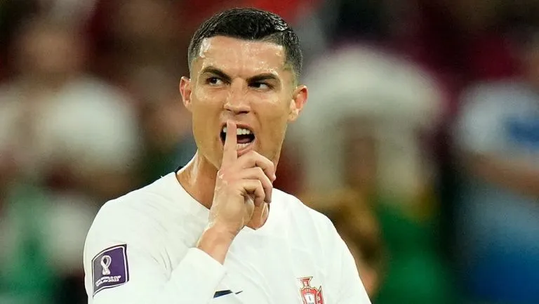 AP CR7 mandó a callar a jugador de Corea del Sur
