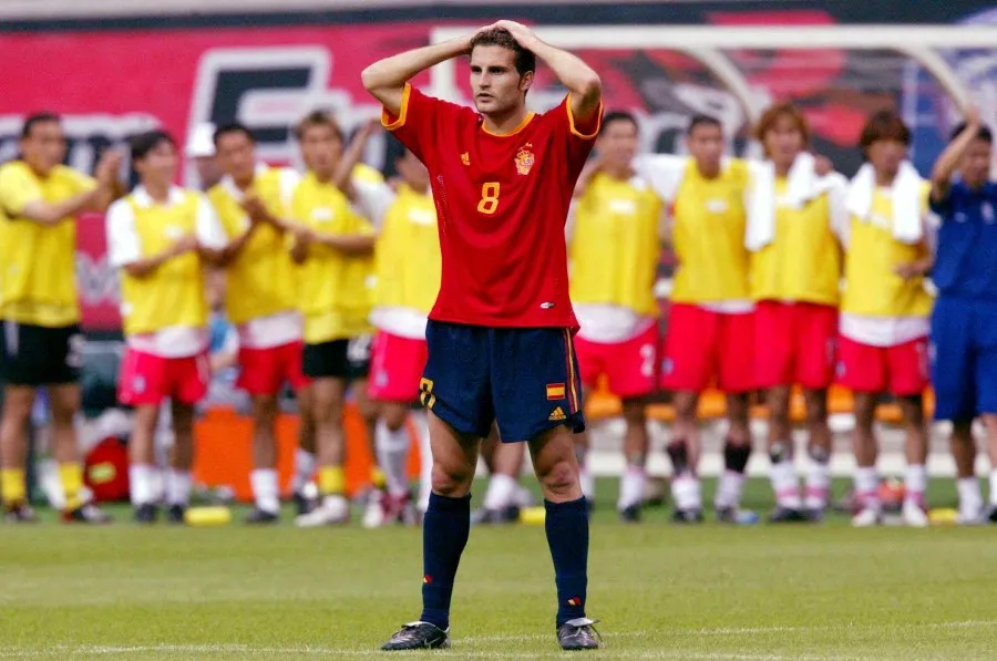La Furia Roja fue eliminada por Corea del Sur en 2002