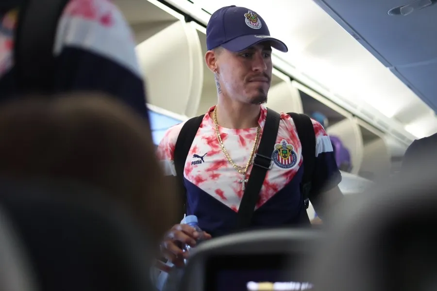 Jugadores llegando a Madrid