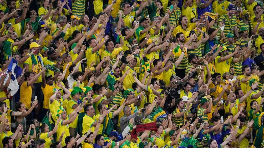 La afición de Brasil llenó el último duelo contra Corea del Sur