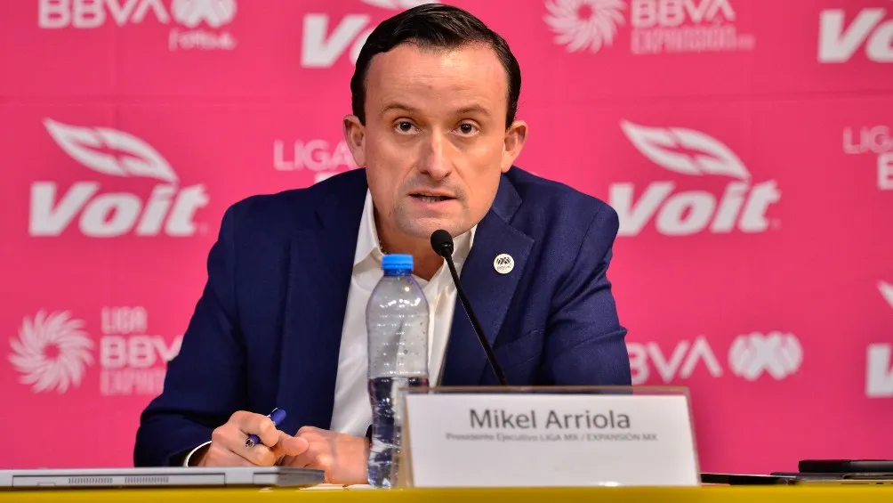 Mikel Arriola, actual presidente de la Liga MX