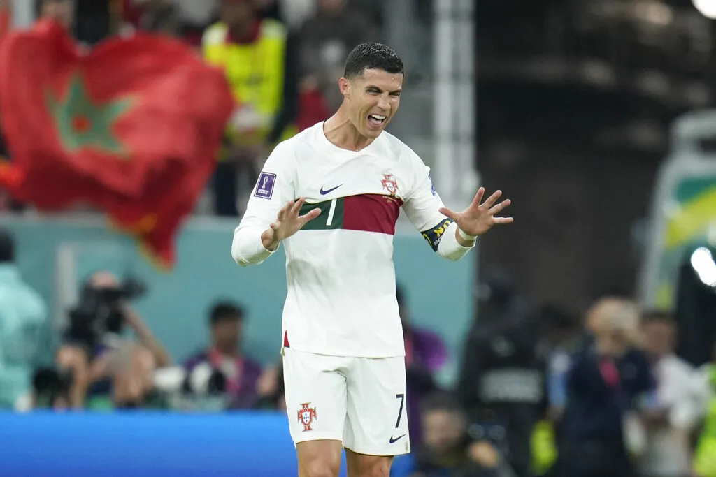 AP Cristiano Ronaldo se despide de Qatar 2022