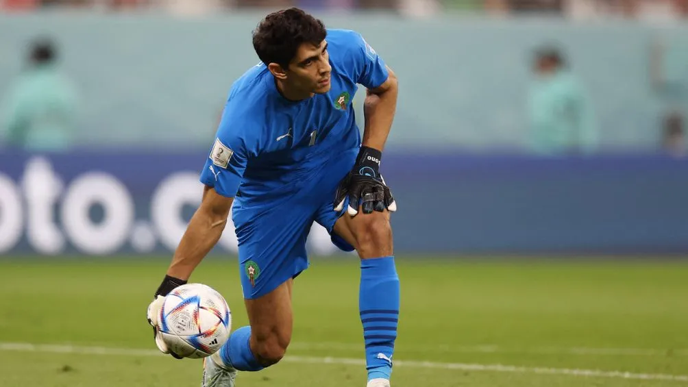 Bounou con la selección de Marruecos