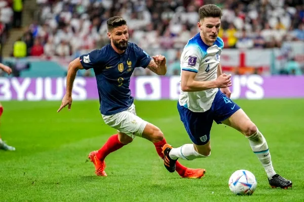 Francia eliminó a Inglaterra en Cuartos de Final