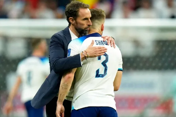 Southgate consoló a sus seleccionados
