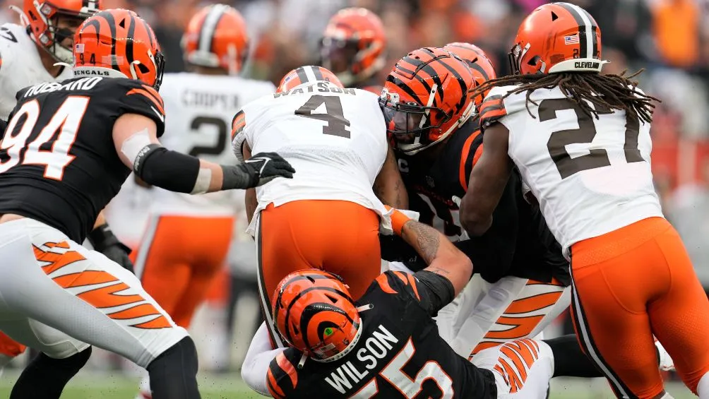 Deshaun Watson tiró su primer pase de TD