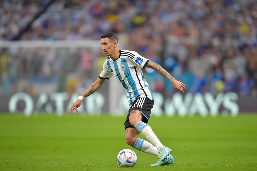 Di María en Qatar 2022 con Argentina