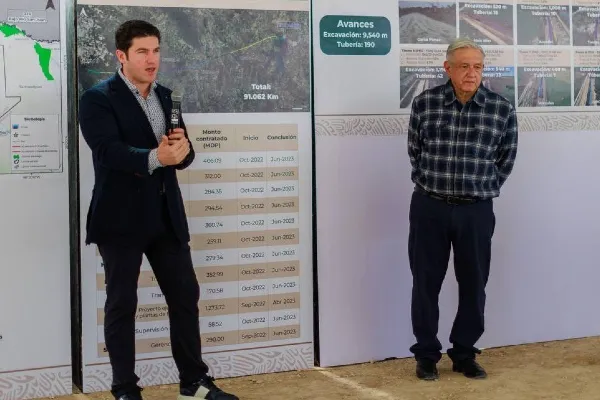 Inauguraron obras en materia hídrica