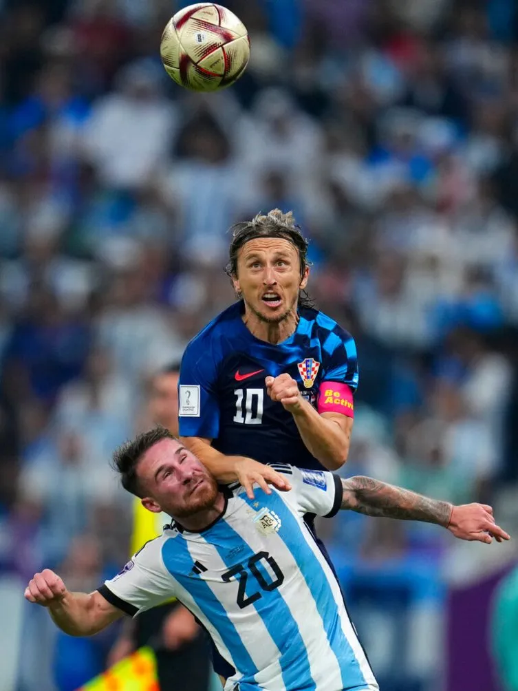 Luka Modric fue ovacionado en Lusail