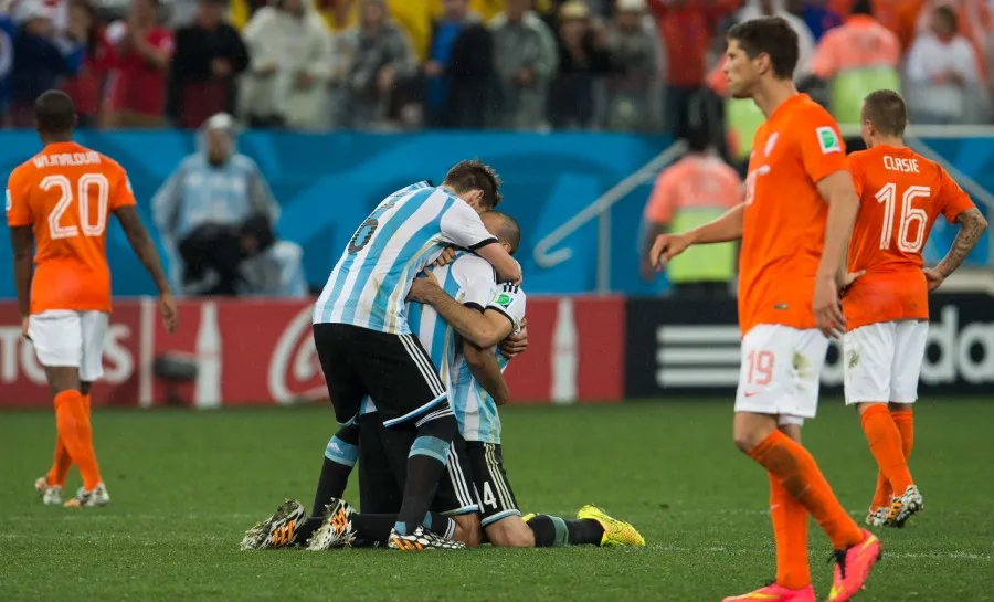 La Albiceleste eliminó en Semis a Países Bajos en 2014