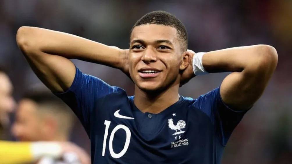 Mbappé en Rusia 2018