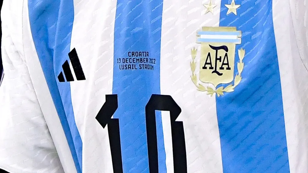 Todos quieren la playera con el 10 de Messi