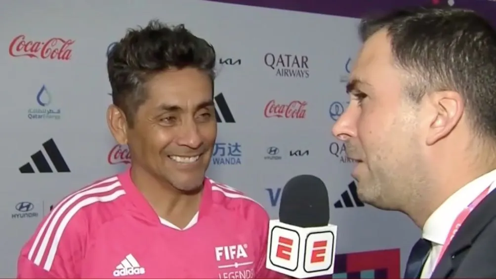 Jorge Campos en entrevista para ESPN