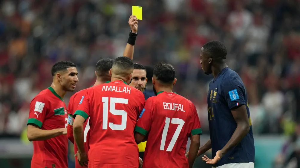 La Federación de Marruecos protestó por el arbitraje