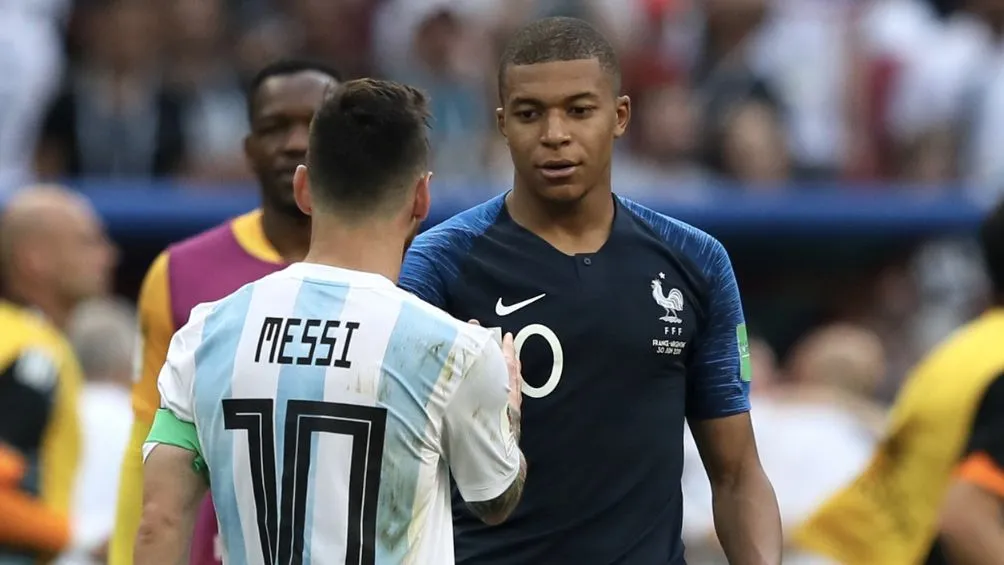 Messi y Mbappé en Rusia 2018