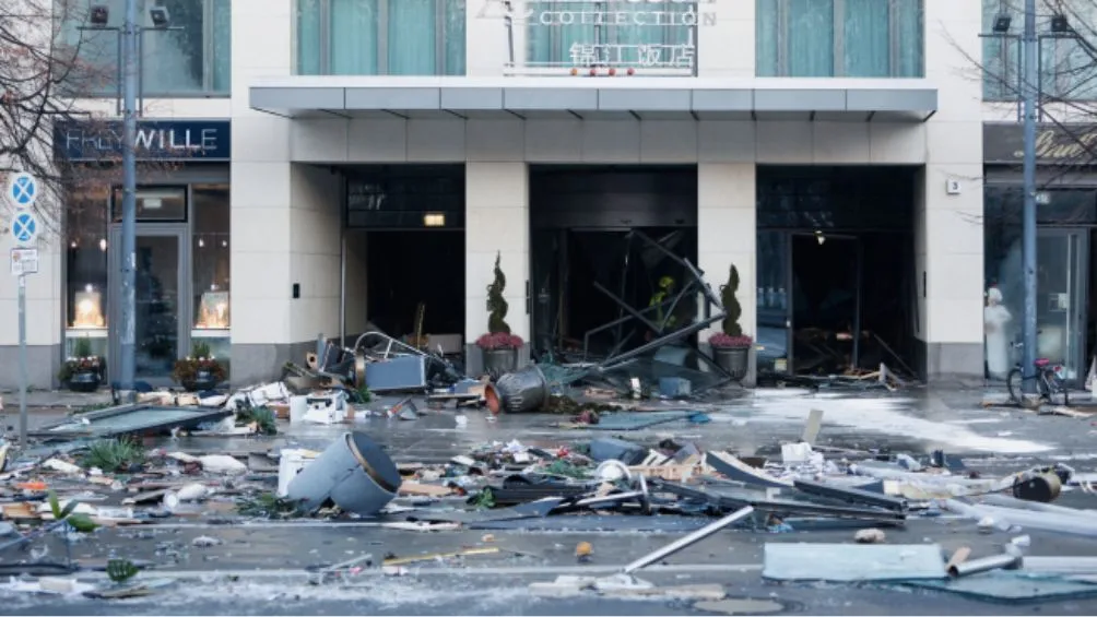 ESPECIAL Así quedaron los escombros del acuario