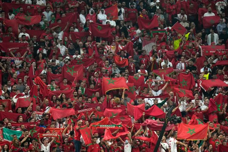Afición de Marruecos en Qatar