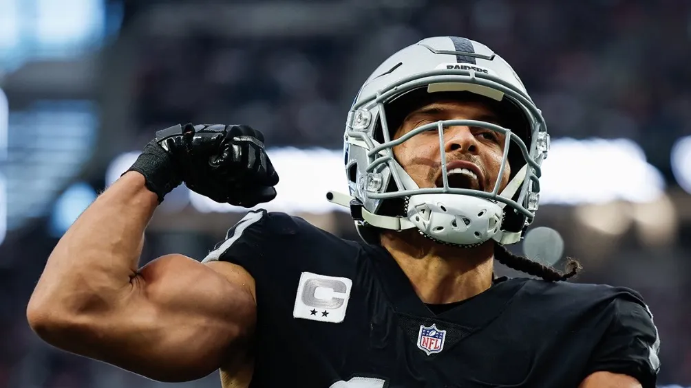 Los Raiders celebran la victoria