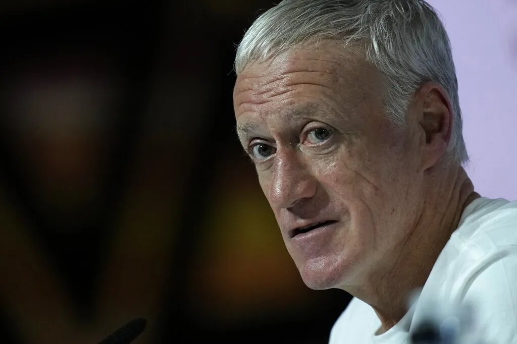 Didier Deschamps en conferencia de prensa