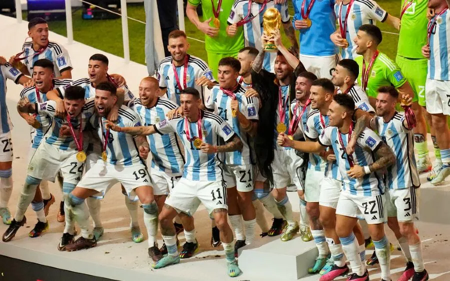 AP Celebraciones por el título