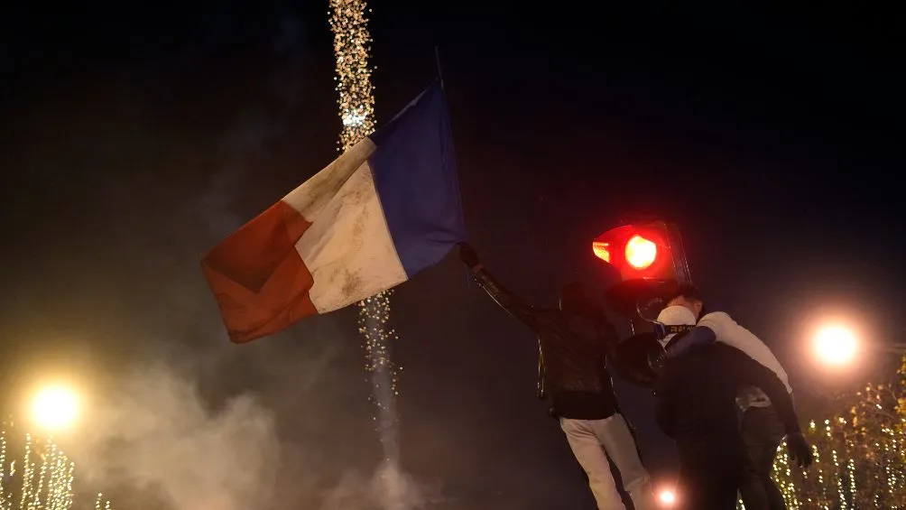 La afición se enardeció tras la derrota de Francia