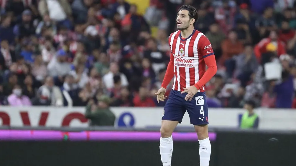 Briseño durante el encuentro ante Santos